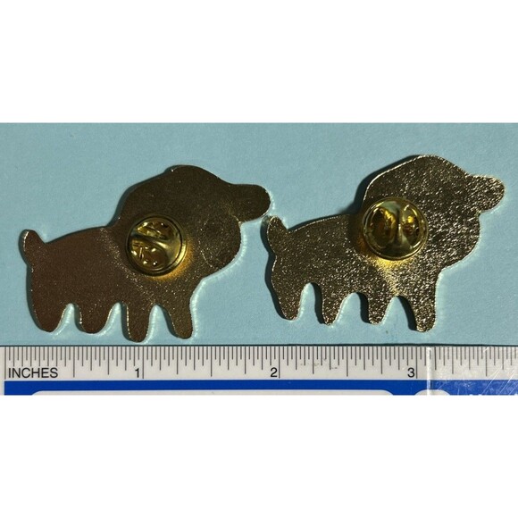 OM2006 - Odyssey of the Minds - Hong Kong -2 Black & White Puppy Pins - Picture 5 of 5
